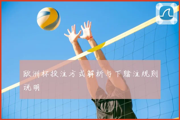欧洲杯投注方式解析与下赌注规则说明