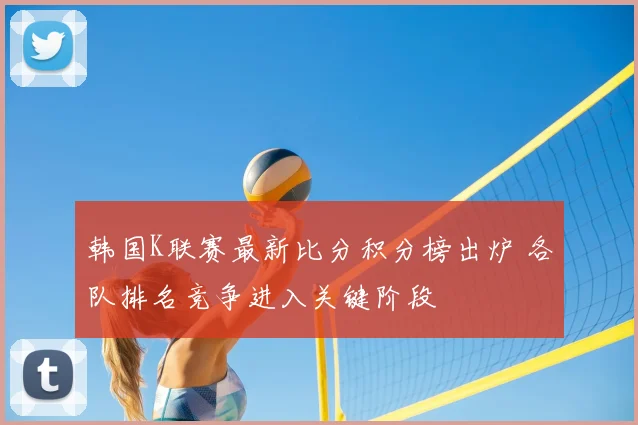 韩国K联赛最新比分积分榜出炉 各队排名竞争进入关键阶段